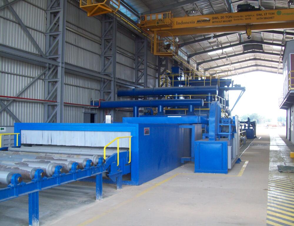 江蘇拋丸機除銹設備 安徽合肥拋丸機提醒:鋼板拋丸機清理時的注意事項